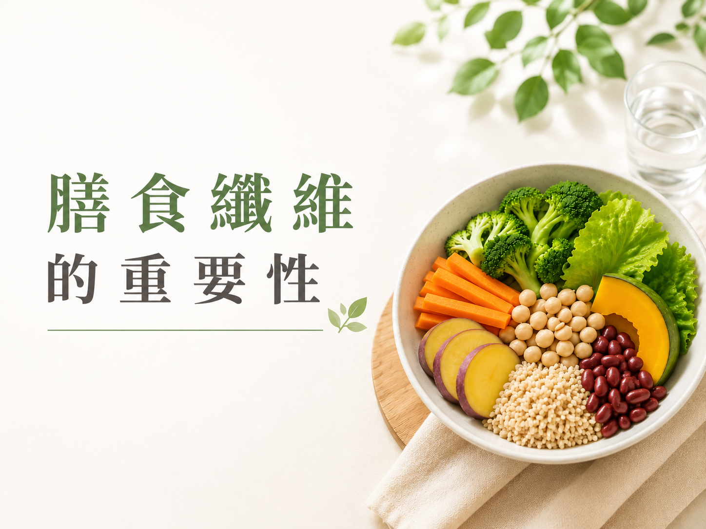 膳食纖維的重要性