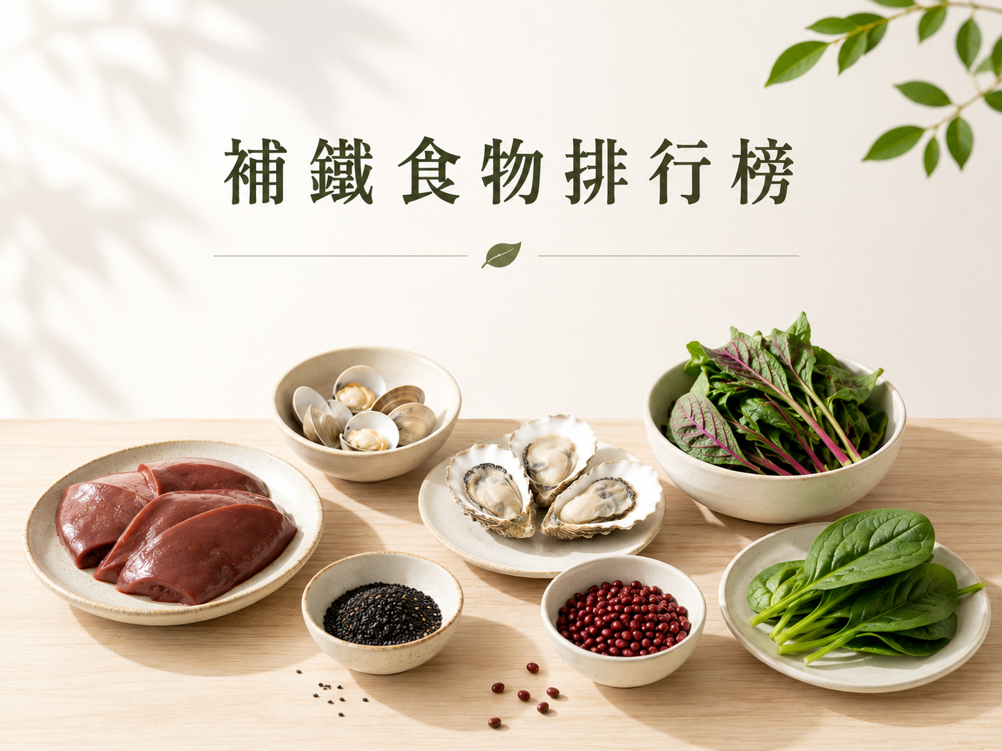 補鐵食物排行榜