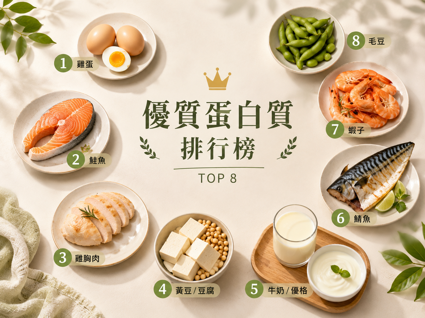 優質蛋白質排行榜