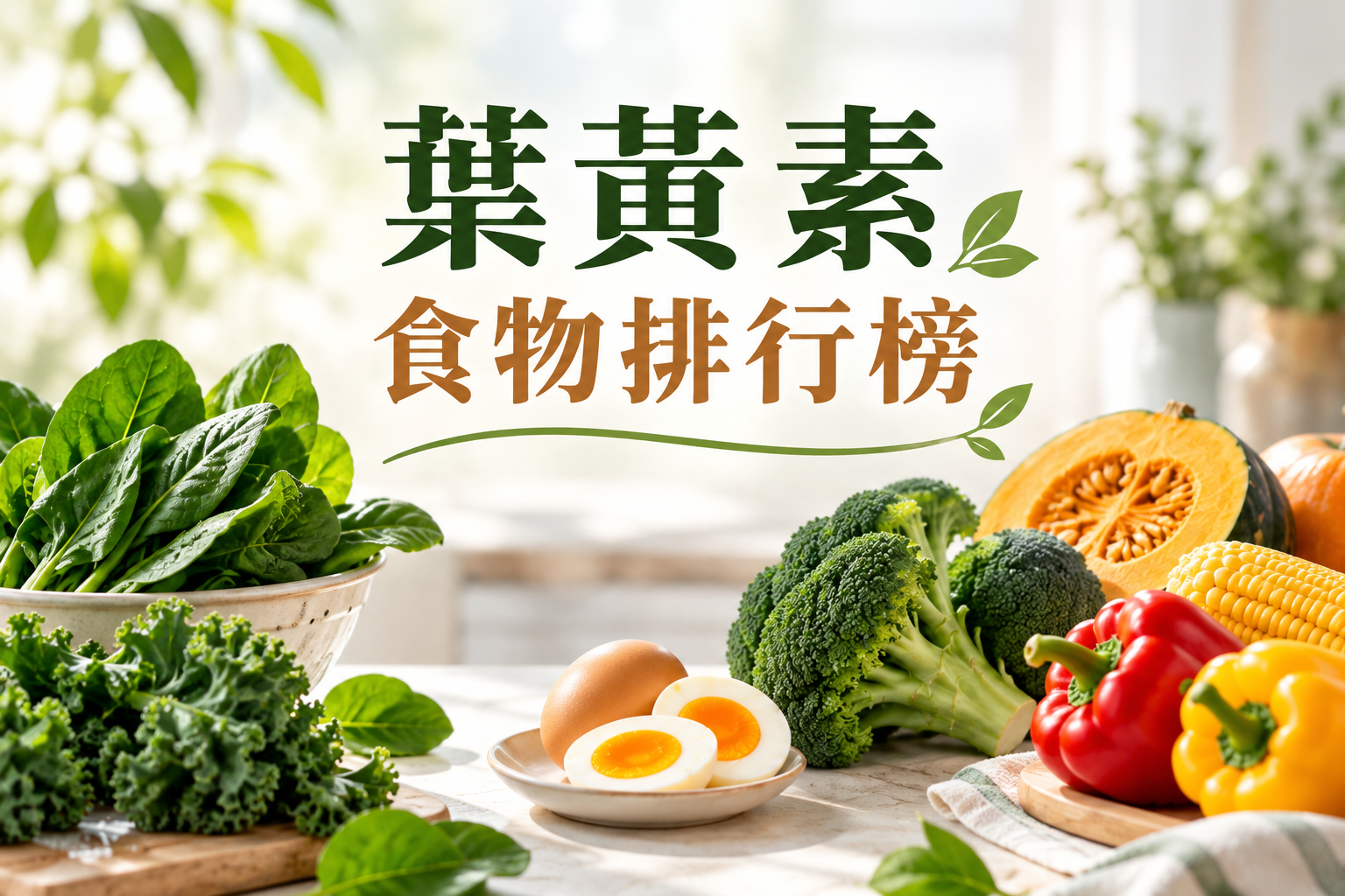 葉黃素食物排行榜